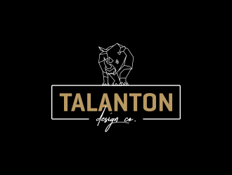Talanton Design Co. logo design by goblin