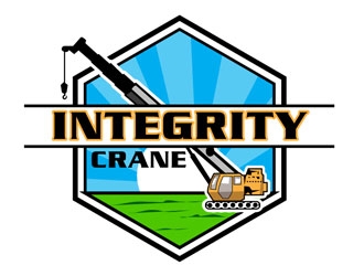 Integrity Crane  logo design by LogoInvent