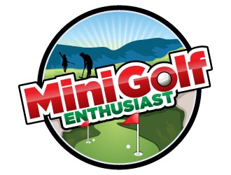 Mini Golf Enthusiast logo design by Suvendu