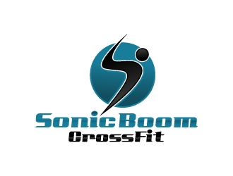 Sonic Boom CrossFit logo design by yans