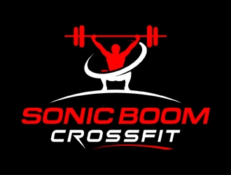 Sonic Boom CrossFit logo design by MAXR