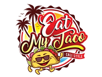 Eat My Taco logo design by MAXR