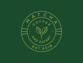 Matcha | Coffee and eatery  logo design by Lovoos