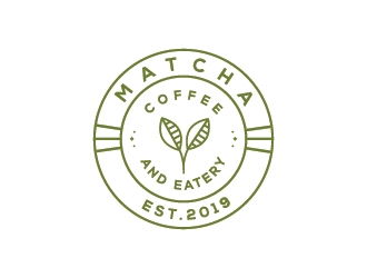 Matcha | Coffee and eatery  logo design by Lovoos