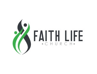 faith life church logo design by sanworks