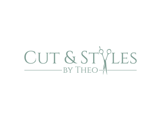 Cut & Styles by Theo logo design by keylogo
