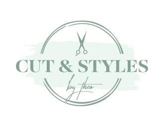 Cut & Styles by Theo logo design by akilis13