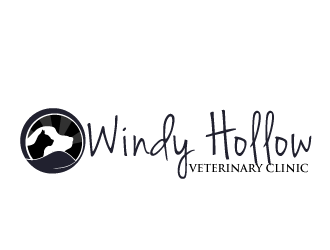 Windy Hollow Veterinary Clinic logo design by tec343