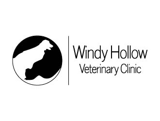 Windy Hollow Veterinary Clinic logo design by bulatITA