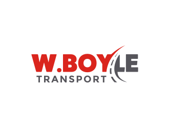 W.BOYLE TRANSPORT logo design by ramapea