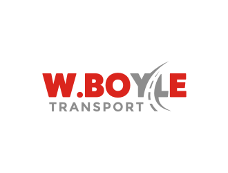 W.BOYLE TRANSPORT logo design by ramapea