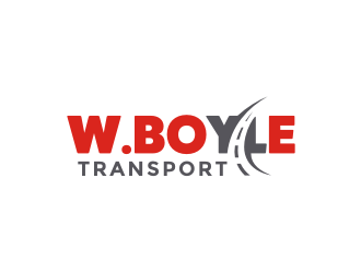 W.BOYLE TRANSPORT logo design by ramapea