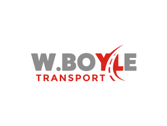 W.BOYLE TRANSPORT logo design by ramapea
