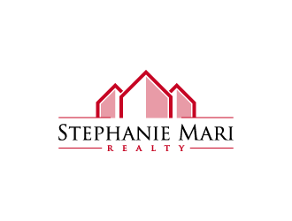 Stephanie Mari Realty logo design by pencilhand