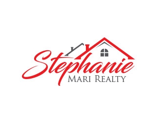 Stephanie Mari Realty logo design by MarkindDesign