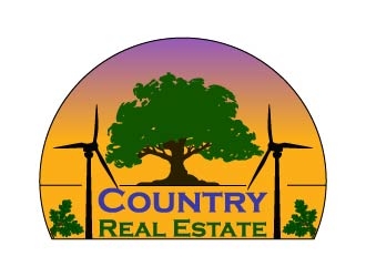 Downtown Country Real Estate, Inc logo design by bulatITA
