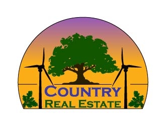 Downtown Country Real Estate, Inc logo design by bulatITA