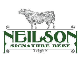 Neilson Signature Beef logo design by Ultimatum