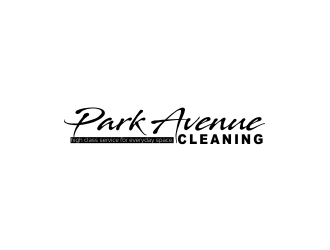 Park Avenue Cleaning logo design by stark