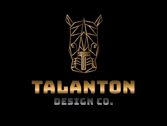 Talanton Design Co. logo design by emberdezign