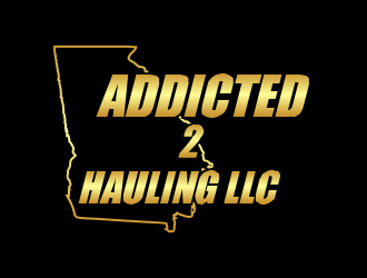 ADDICTED 2 HAULING LLC  logo design by beejo