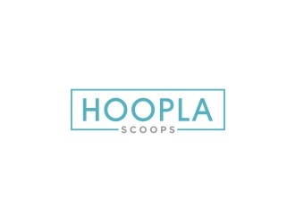 Hoopla Scoops logo design by bricton