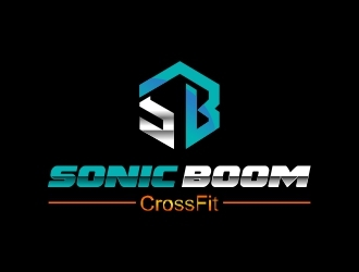Sonic Boom CrossFit logo design by d_OConnor