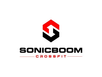 Sonic Boom CrossFit logo design by graphica