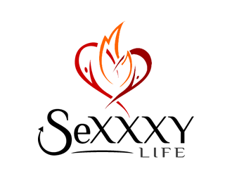 SeXXXy Life  logo design by Coolwanz