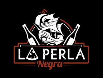La Perla Negra logo design by DreamLogoDesign
