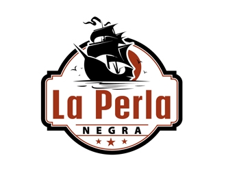 La Perla Negra logo design by DreamLogoDesign