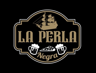 La Perla Negra logo design by DreamLogoDesign