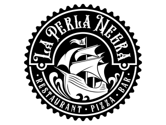 La Perla Negra logo design by aura