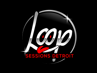 Loop Sessions Detroit logo design by kopipanas