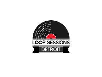Loop Sessions Detroit logo design by dvnatic