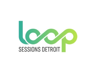 Loop Sessions Detroit logo design by nehel
