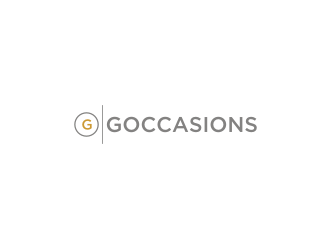 Goccasions logo design by Diancox