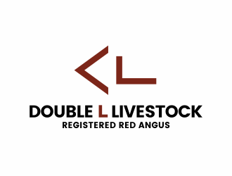 Double L Livestock logo design by agus