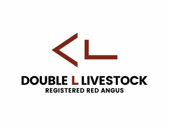 Double L Livestock logo design by agus