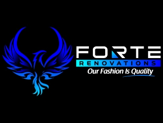 Forte Renovations logo design by jaize