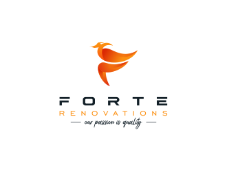 Forte Renovations logo design by FloVal