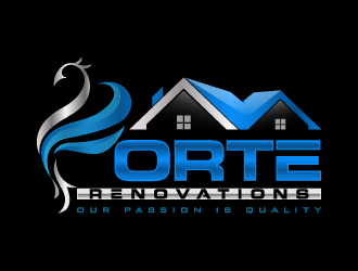 Forte Renovations logo design by pencilhand