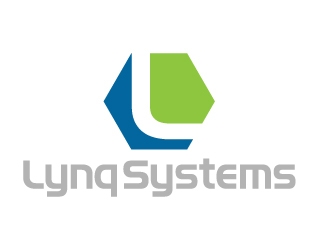 Lynq Systems logo design by ElonStark