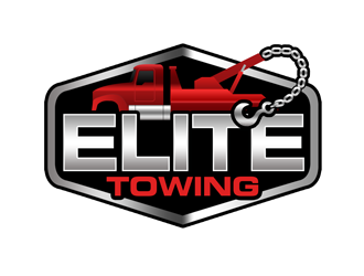 ELITE Towing logo design by kunejo