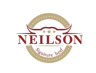 Neilson Signature Beef logo design by jenyl