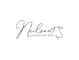 Neilson Signature Beef logo design by nona