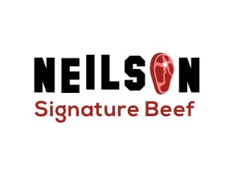 Neilson Signature Beef logo design by dibyo