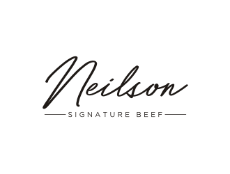 Neilson Signature Beef logo design by Zeratu
