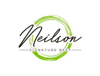 Neilson Signature Beef logo design by Zeratu