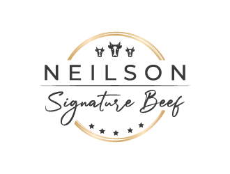Neilson Signature Beef logo design by rootreeper
